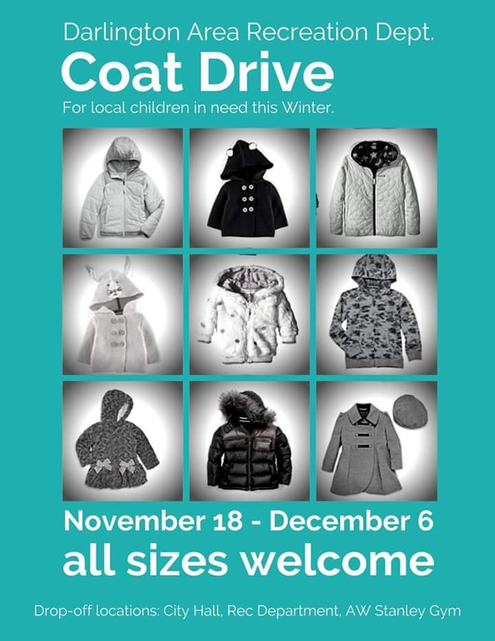 Coat Drive for Holidays