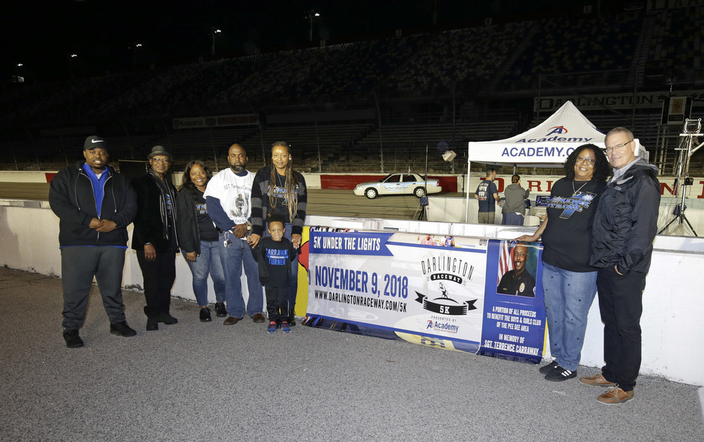 Carraway Family at Darlington Raceway