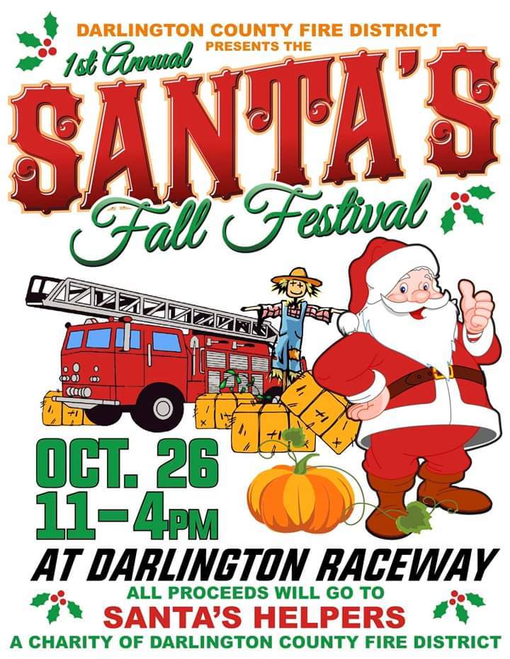 Santa's Fall Festival Saturday Oct. 26