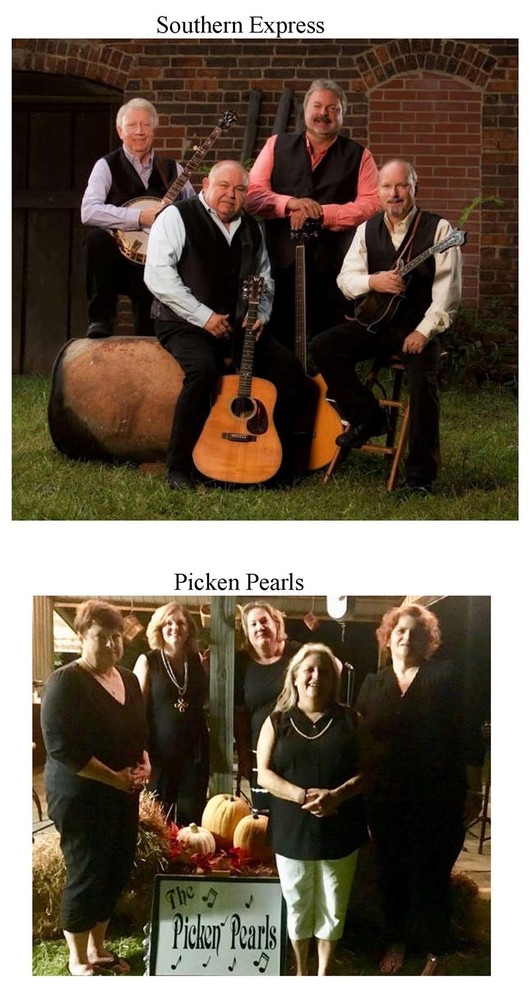 Bluegrass bands perform Nov. 2