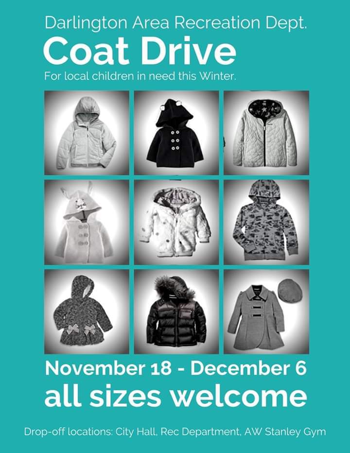 Coat Drive for Holidays