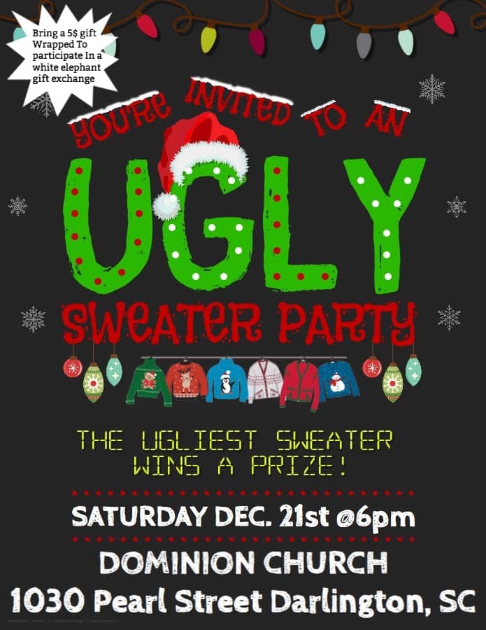 122119 Ugly Sweater flyer