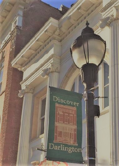 Discover Darlington Banner downtown