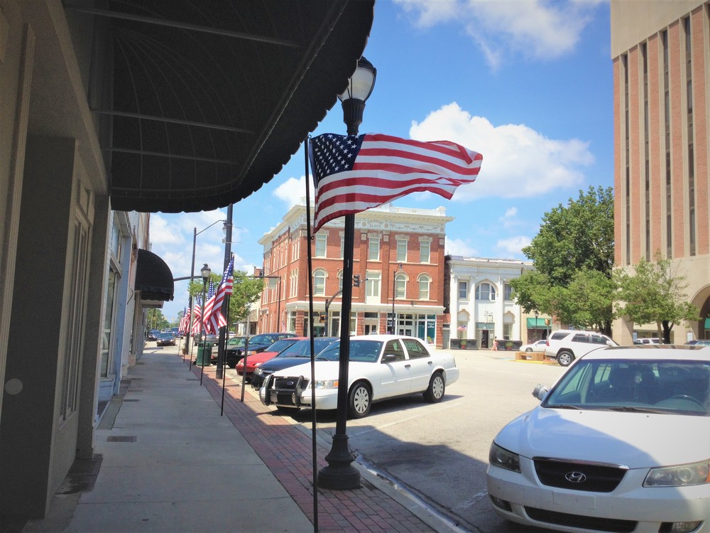 Flags Around the Square