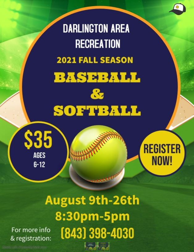 Fall Baseball and Softball Flyer 202