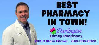 Darlington Family Pharmacy at 203 S. Main St.