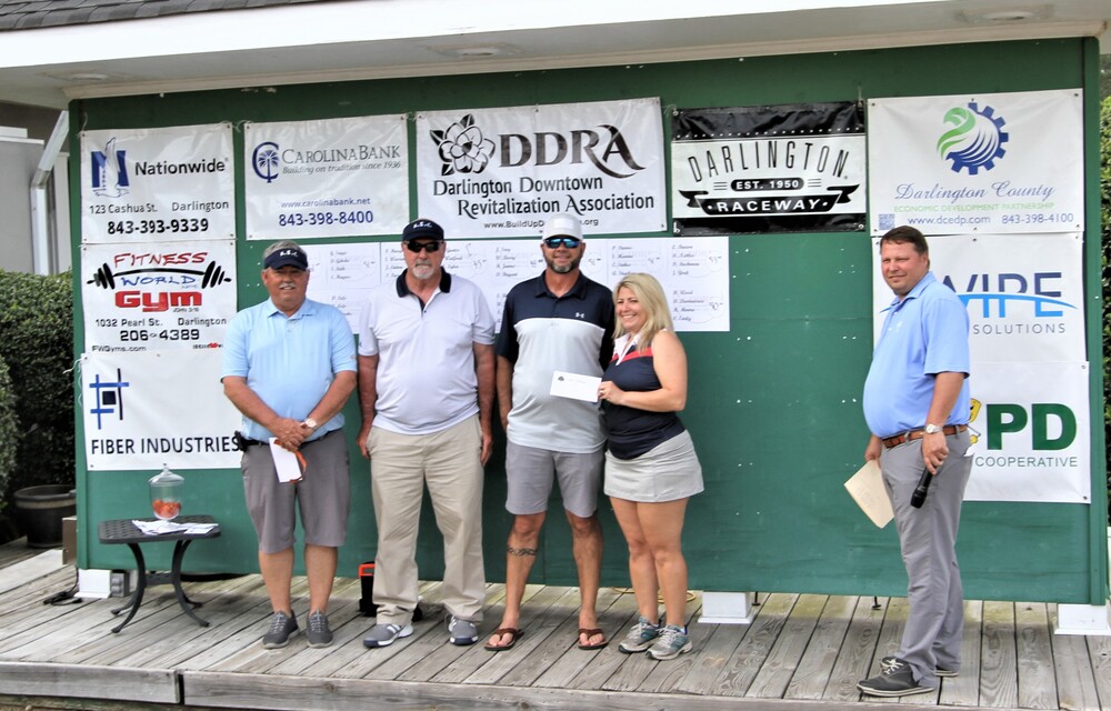 DDRA GOLF SECOND PLACE TEAM