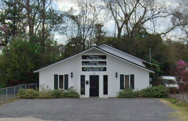 Dennis Insurance Agency at 105 N. Dargan St.