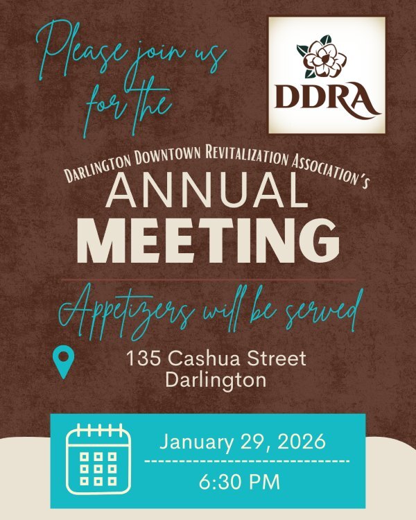 DDRA Annual Meeting Invitation. All information from this flyer is listed below.